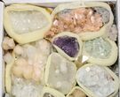 Mixed Indian Mineral & Crystal Flat - Pieces #138530-2